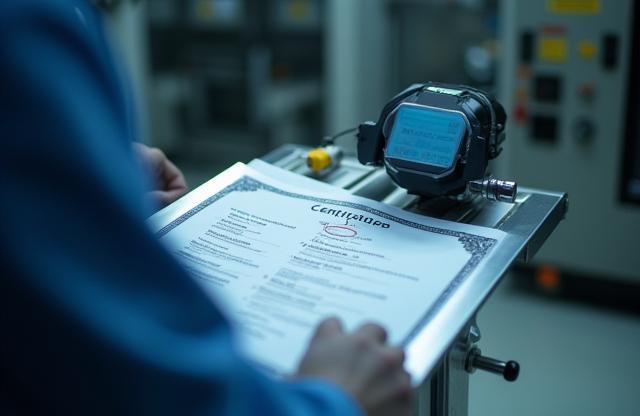 Industrial quality control inspection process