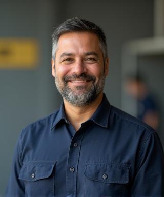 Portrait of Carlos Sánchez, Maintenance & Service Manager at CTM
